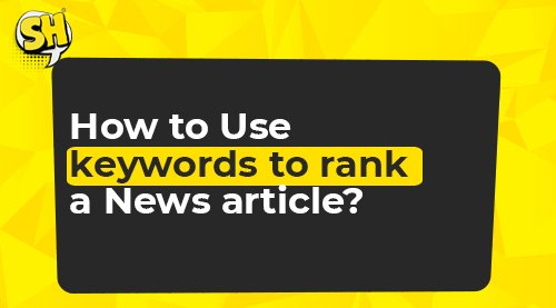 Use keywords to rank a News article